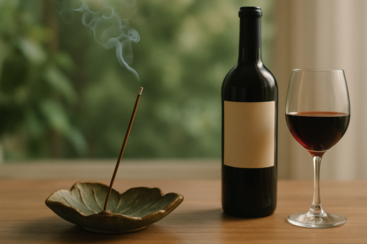 The Parallels of Incense and Wine: A Journey Through History, Ritual, and Pleasure